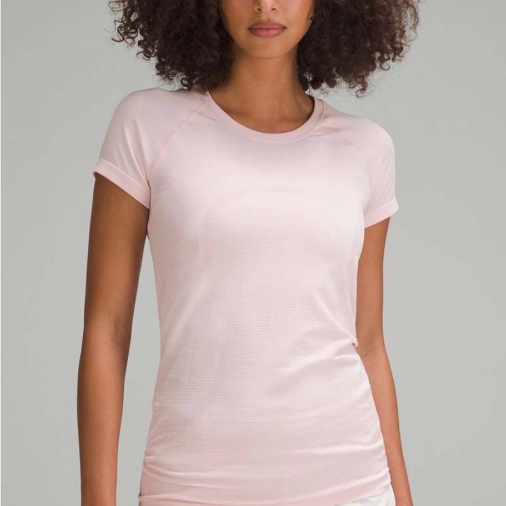 Lululemon Swiftly Tech Short Sleeve - Pink 4